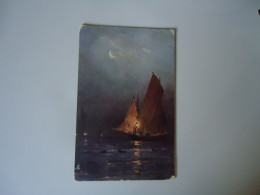 UNITED  KINGDOM  POSTCARDS  1907  BOATS          MORE  PURHASES 10% DISCOUNT - Sonstige & Ohne Zuordnung
