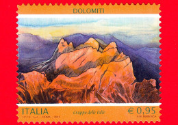 ITALIA - Usato - 2015 - Dolomiti - Gruppo Delle Odle - Monti Pallidi - Alpi - 0,95 - 2011-20: Oblitérés