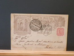 107/031B  CP PORTUGAL  1898 - Postal Stationery