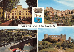 04-GREOUX LES BAINS-N°3794-A/0113 - Gréoux-les-Bains