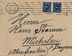 Frankfurt Main 1922, (Michael Hammer) - Storia Postale