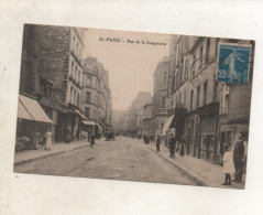 75. CPA - PARIS 17 ° - Rue De La Jonquiere -  Commerces - Attelages - 1920 - - District 17