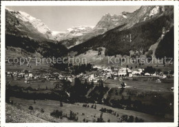 11635227 Loeche-les-Bains Vue Generale Et Les Alpes Leukerbad - Andere & Zonder Classificatie