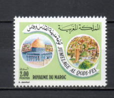 MAROC N°  961   NEUF SANS CHARNIERE  COTE  1.30€    VILLE JUMELAGE - Marokko (1956-...)
