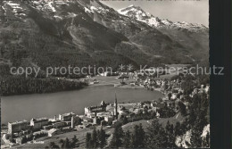 11635193 St Moritz GR Panorama Mit Moritzersee St. Moritz - Autres & Non Classés