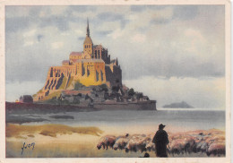 50-MONT SAINT MICHEL-N°3795-A/0075 - Le Mont Saint Michel