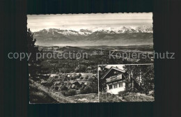 11635150 Adetswil Gasthof Frohberg Berghaus Rosinli Wetzikon Alpenpanorama Adets - Andere & Zonder Classificatie