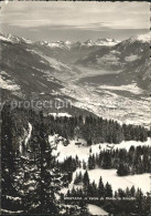 11635129 Montana-Vermala Vue Panoramique Vallee Du Rhone Le Simplon Montana Verm - Otros & Sin Clasificación