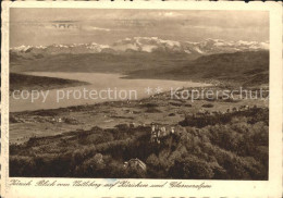 11635116 Zuerich Blick Vom Uetliberg Auf Zuerichsee Und Glarneralpen Zuerich - Autres & Non Classés