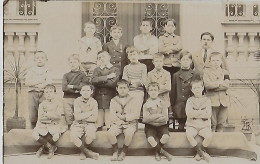 A Identifier. Cpa Photo D'un Groupe De Jeunes élèves En 1916 - Zu Identifizieren