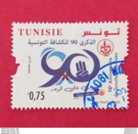 2023 Tunisie 90eme Anniversaire Scoutisme Scout Tunisien Obliteré - Tunisie (1956-...)