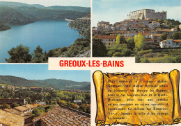 04-GREOUX LES BAINS-N°3795-D/0011 - Gréoux-les-Bains