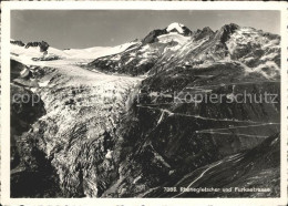 11635096 Rhonegletscher Und Furkastrasse Alpenpass Rhone - Otros & Sin Clasificación