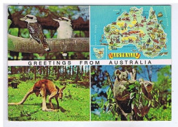 AUSTRALIE - Greetings From AUSTRALIA En 4 Vues - Otros & Sin Clasificación