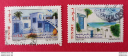 Tunisia - 2018 - Euromed - Houses Of The Mediterranean - Tunisie  Oblitérés - Tunesië (1956-...)