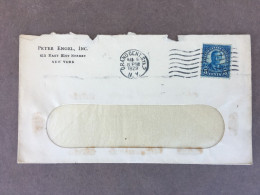 Enveloppe Timbrée / Peter Engel / New York / 1929 - Estados Unidos