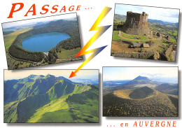 63-AUVERGNE MULTI VUES-N°3797-A/0291 - Other & Unclassified