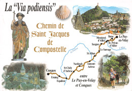 43-CHEMINS DE SAINT JACQUES DE COMPOSTELLE-N°3798-A/0251 - Andere & Zonder Classificatie