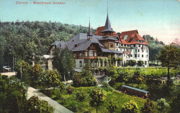 ZURICH, HOTEL, ARCHITECTURE, PARK, TRAM, SWITZERLAND, POSTCARD - Zürich