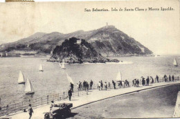 San Sebastian Isla De Santa Clara Y Monte Igueldo RV Tiùbre 25c - Guipúzcoa (San Sebastián)