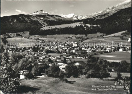 11634331 Flims Dorf Mit Piz Grisch Und Tschingelhoerner Flims Dorf - Autres & Non Classés