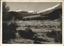 11634322 Flims Dorf Mit Piz Grisch Und Ofen Flims Dorf - Otros & Sin Clasificación