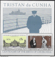 1974 Tristan Da Cunha Winston Churchill 1MS MNH SG N. 195 - Altri & Non Classificati