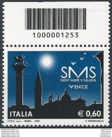 2009 Italia Progetto SMS Venice Codice A Barre MNH Unif. 3152cb - Altri & Non Classificati