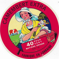 ETIQUETTE  DE  FROMAGE   NEUVE     CAMEMBERT       MEUSE   BRILLON EN BARROIS   B120 - Formaggio