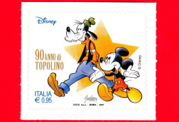 Nuovo - MNH - ITALIA - 2017 - 90 Anni Di Topolino - Fumetti - Disney - Topolino E Pippo - Da BF - 0,95 - 2011-20: Mint/hinged