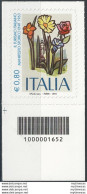 2015 Italia ENIT Codice A Barre Adf Sinistro Unif. 3621cb - Sonstige & Ohne Zuordnung