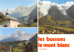 74-LES BOSSONS LE MONT BLANC-N°3799-A/0093 - Sonstige & Ohne Zuordnung