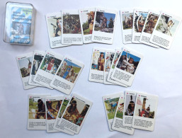 Mini Jeu De 25 Cartes Famille - Années 70 - Quartettes - Les INDIENS - Pelikan - Motorfietsen