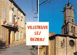 34-VILLENEUVE LES BEZIERS-N°3799-B/0131 - Otros & Sin Clasificación
