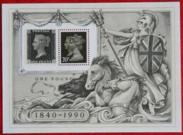 150 Years Of Post Stamps (Mi Block 6) 1990 POSTFRIS MNH ** ENGLAND GRANDE-BRETAGNE GB GREAT BRITAIN - Ongebruikt