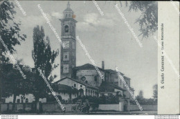 Az589 Cartolina S.giusto Canavese Chiesa Parrocchiale Provincia Di Torino - Otros & Sin Clasificación