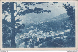 Ar270 Cartolina Vico Canavese Panorama Provincia Di Torino - Otros & Sin Clasificación