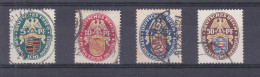 Armoiries - Allemagne - Troisième Reich - Yvert 390 / 3 Oblitérés - Valeur 157,00 Euros - - Usati