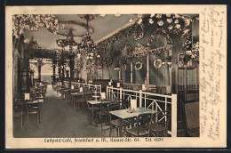 AK Frankfurt A. M., Luitpold-Café, Kaiser-Strasse 64  - Frankfurt A. Main