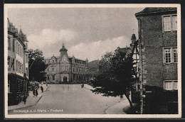 AK Eschwege A.d. Werra, Strasse Am Postamt  - Eschwege