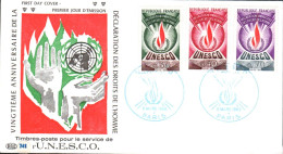 FDC 1969 UNESCO - 1960-1969