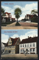 AK Heide / Holstein, Altes Giebelhaus Mit Hotel Dithmarscher Hof Am Markt, Loherweg  - Heide