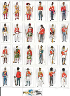 BA69 - SERIE COMPLETE VIGNETTES RINGTONS - REGIMENTAL UNIFORMS OF THE PAST - Other & Unclassified