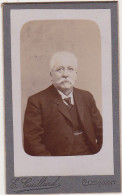 Ancienne Photographie CDV - Homme à Moustache / E. Gaillard à Clermont (Oise) - Ancianas (antes De 1900)