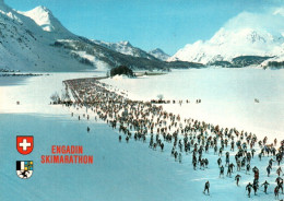 CPM - SILS Im Engadin/Segl - Marathon De SKI D'Engadine Les Skieurs De Fond Du Domaine De SILS - Édition Photoglob AG - Sils Im Engadin/Segl