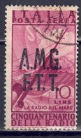 Italien / Triest Zone A - 1947 - 50 Jahre Telegraphie, Nr. 29, Gestempelt / Used - Afgestempeld