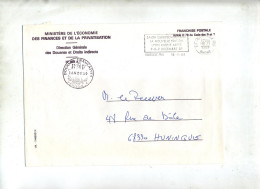 Lettre  Franchise Douane Flamme Venissieux Salon Livre - Mechanical Postmarks (Advertisement)