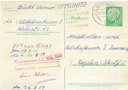 Postzegels > Europa > Duitsland > West-Duitsland > Postwaardestukken > 94) Gebruikt  10pfg Groen T. Heuss (17396) - Cartes Postales - Oblitérées