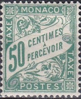 Monaco Taxe 1926-43 YT 20 Neuf - Strafport