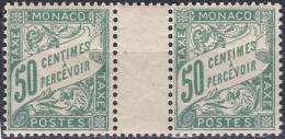 Monaco Taxe 1926-43 YT 20 Neufs Doubles - Taxe